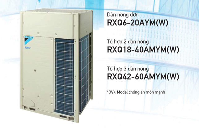 HỆ THỐNG ĐIỀU HOÀ TRUNG TÂM DAIKIN VRV A SERIES